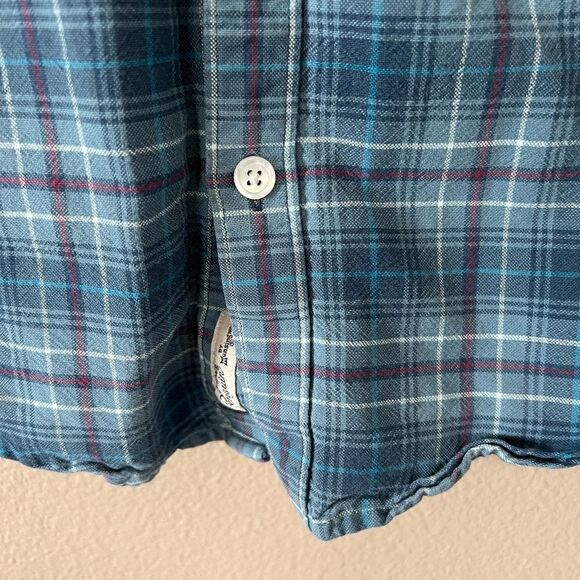 Original Penguin Plaid Short Sleeve Button Down - Picture 5 of 7